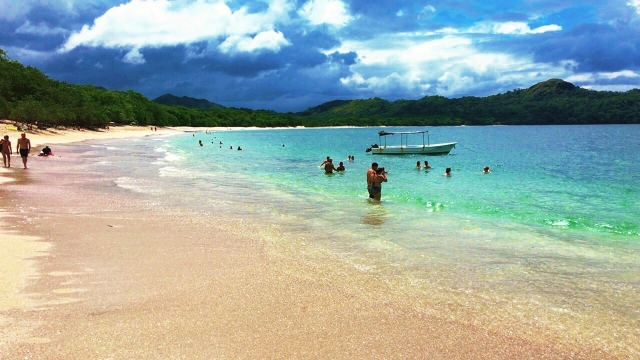グアナカステのビーチ